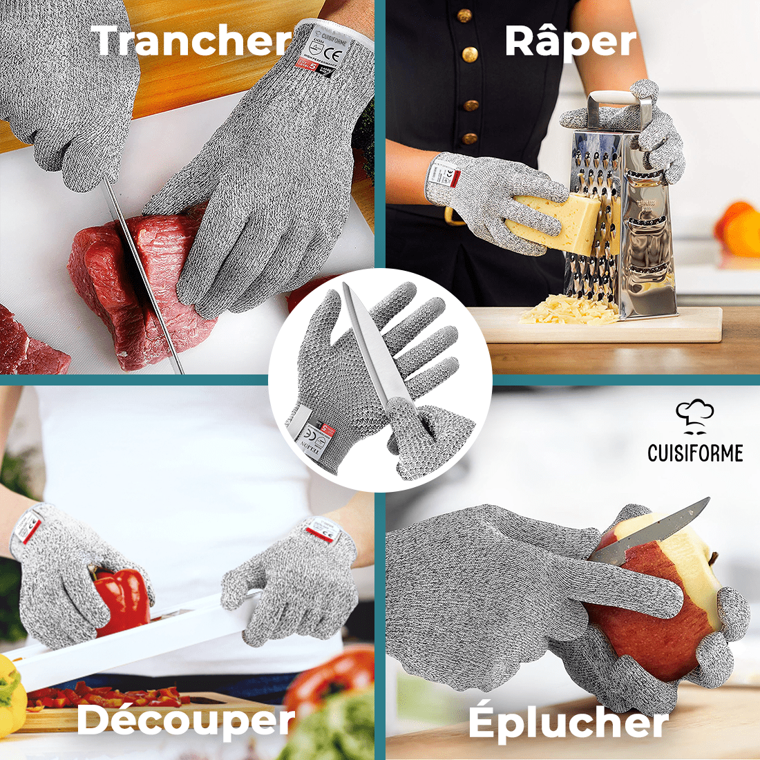 Gants de Cuisine Anti-Coupures