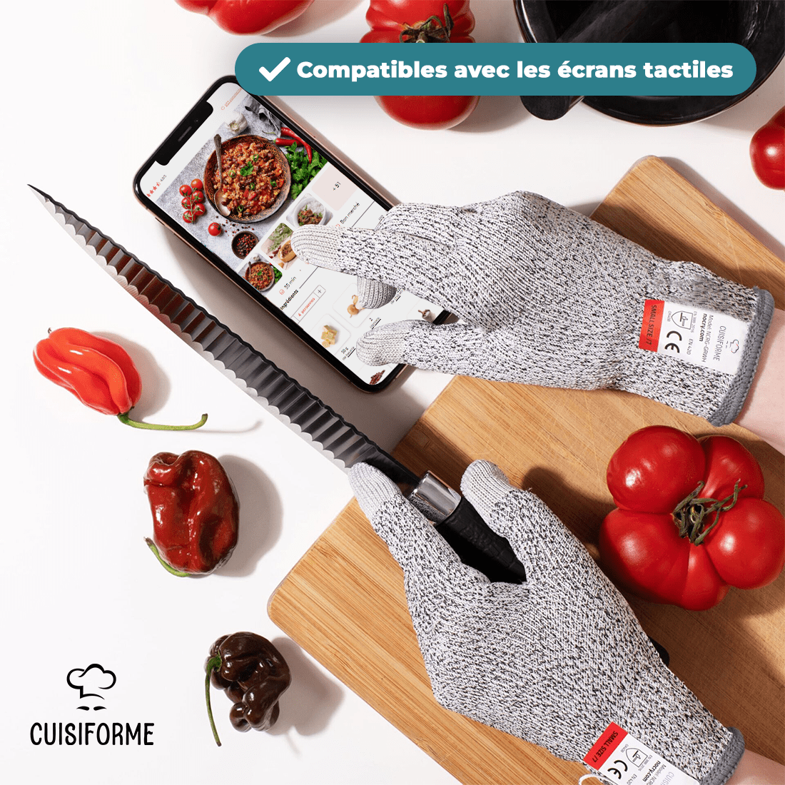 Gants de Cuisine Anti-Coupures